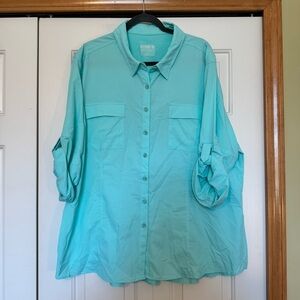 Reel Legends Quick Dry Vented Long Sleeve Roll Tab Shirt